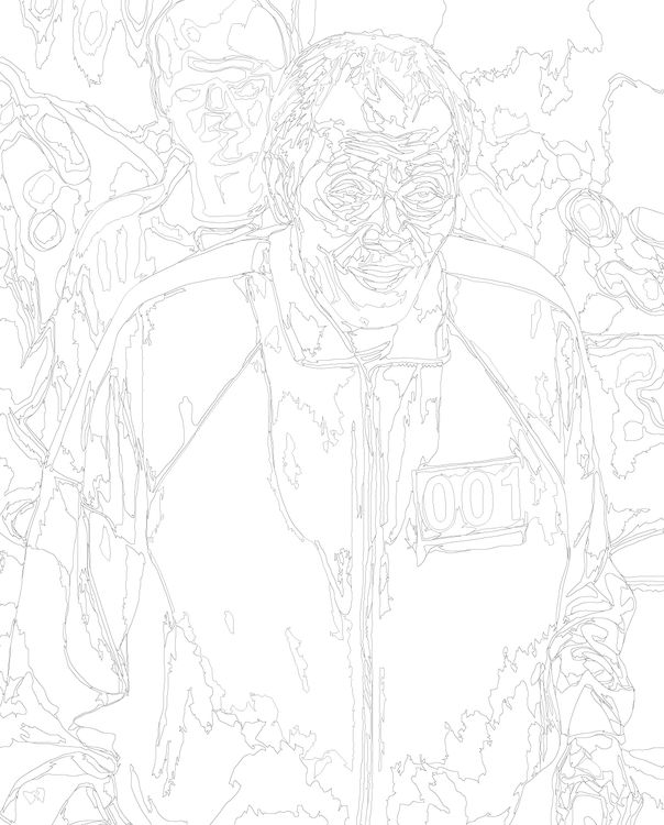 Картина по номерам «Игра в кальмара: О Иль-нэм» — картинка 3