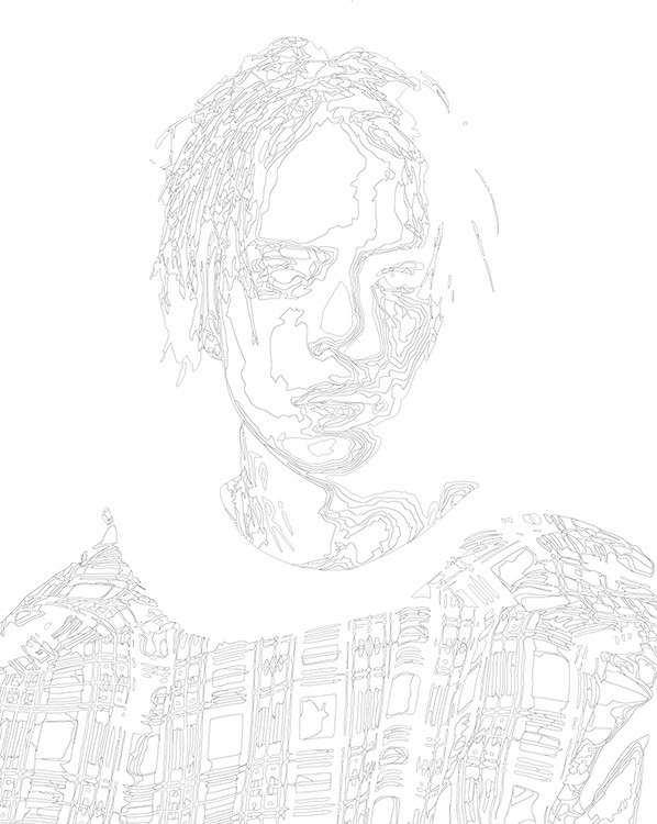 Картина по номерам «Рэпер Pharaoh Фараон» — картинка 3