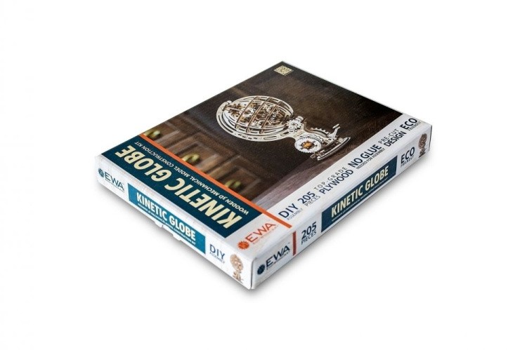 Конструктор из дерева «Кинетический глобус», Eco Wood Art — картинка 6