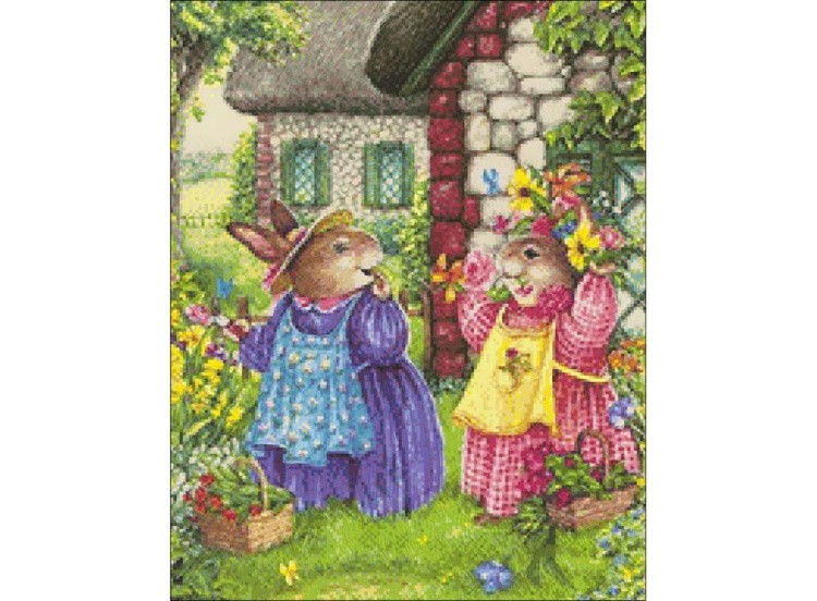 Алмазная вышивка «Волшебный садик» — картинка 2