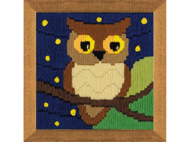 Набор для вышивания «Сова среди звезд» — картинка 2