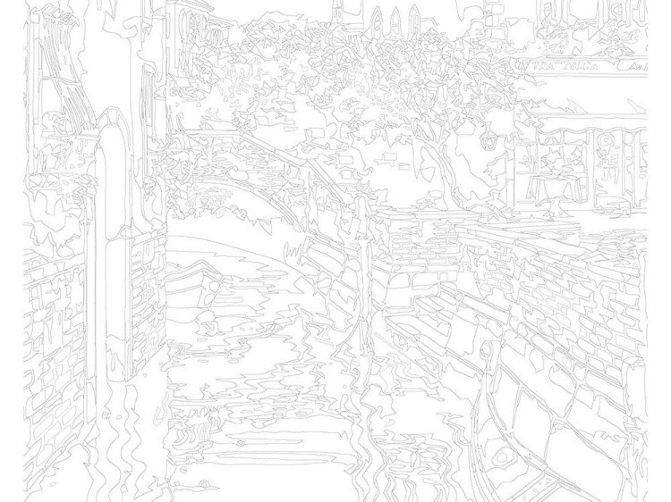 Картина по номерам «Цветущая Венеция» — картинка 3