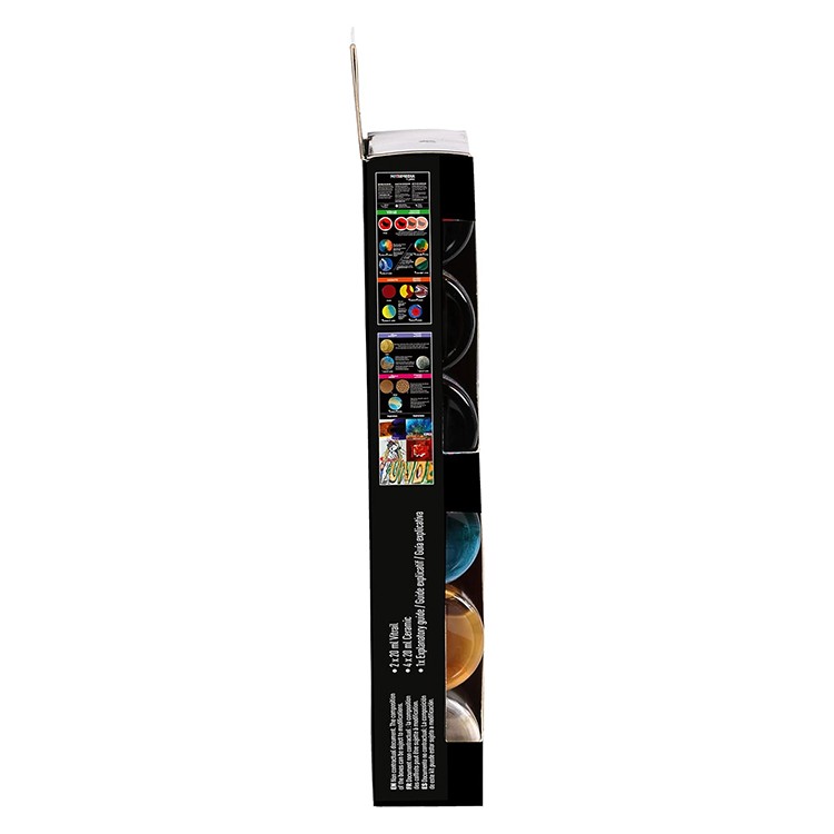 Набор красок Mixed Media - Vitrail и Ceramic, 6 шт. — картинка 3