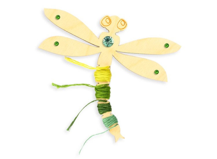 Шпулька для намотки ниток «Стрекоза» — картинка 2