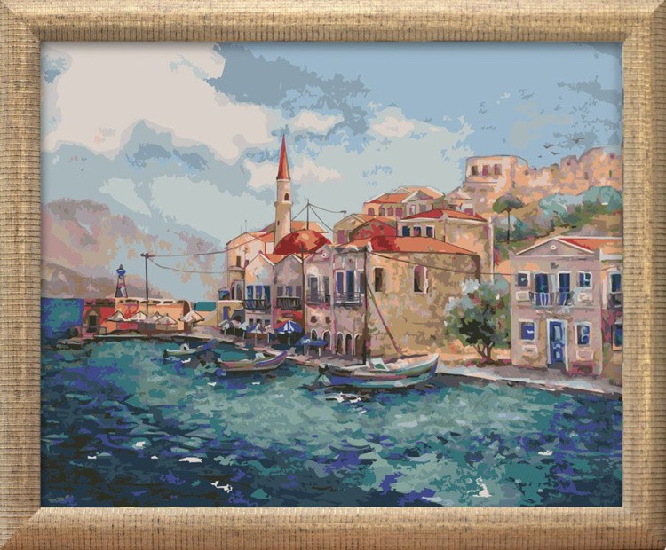 Картина по номерам «Морской пейзаж» — картинка 2