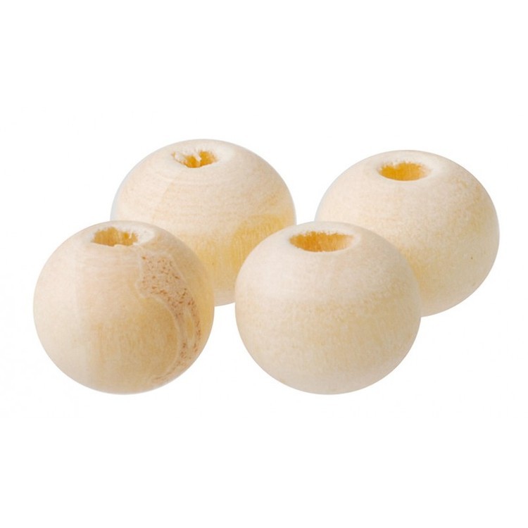 Бусины дерево, d 8 мм, 300 шт. — картинка 2