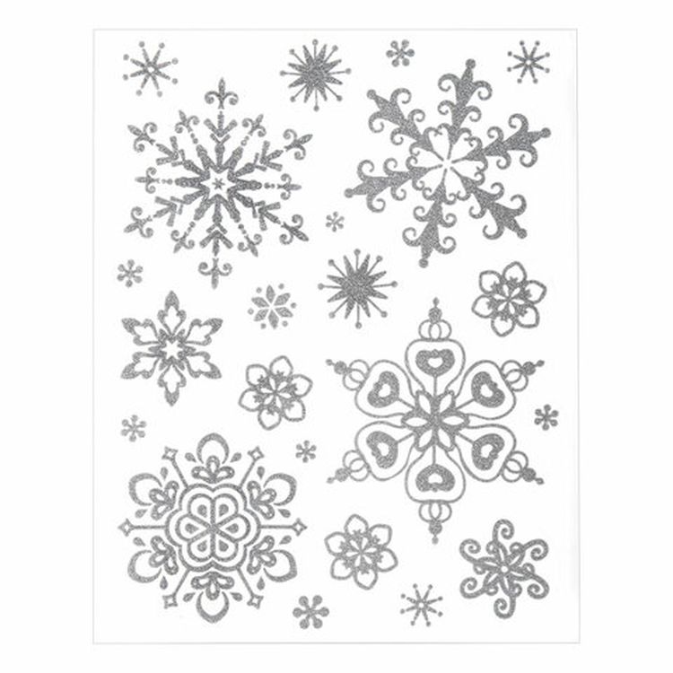 Украшение для окон и стекла «Снежинки объемные 3» — картинка 2