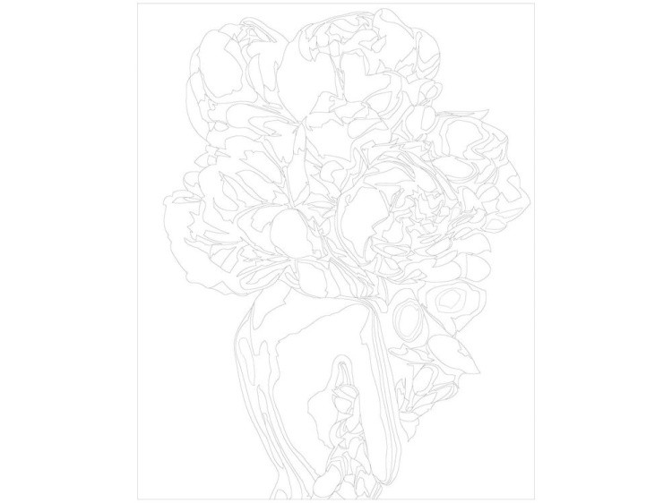 Картина по номерам «Скромный букет» — картинка 3