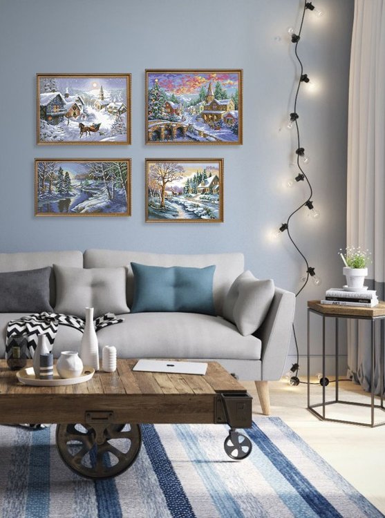 Набор для вышивания «Зимнее раздолье» — картинка 6