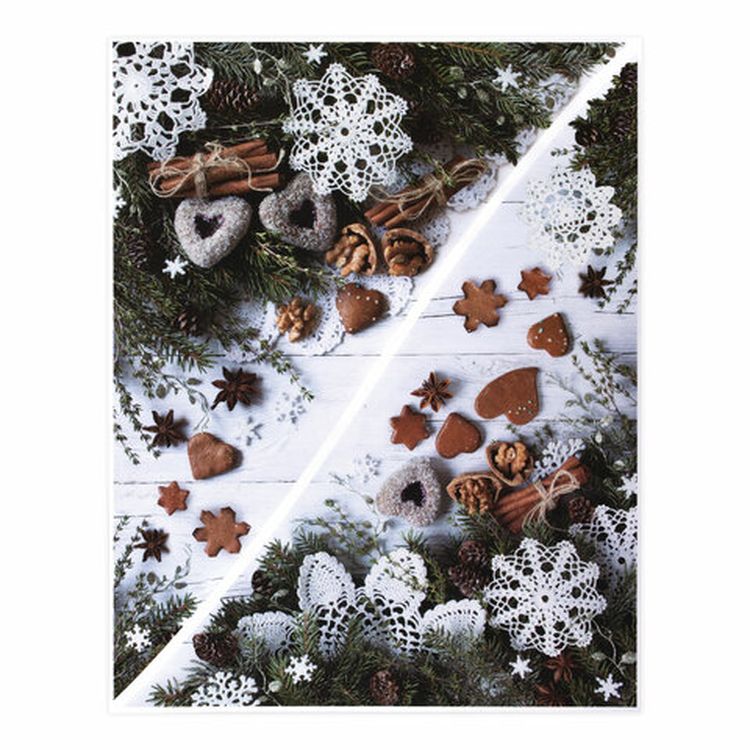 Украшение для окон и стекла «Новогодняя композиция 1» — картинка 2