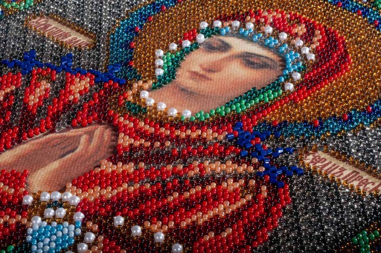 Набор вышивки бисером «Богородица Умягчение злых сердец» — картинка 5