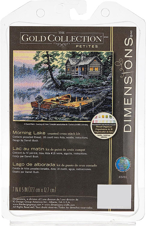 Набор для вышивания «Утро на озере» — картинка 5