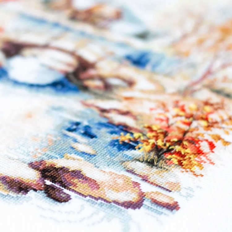 Набор для вышивания «Осенняя акварель» — картинка 7