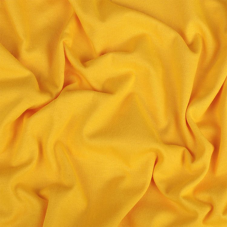 Ткань трикотаж Кулирка, 10 м x 200 см, 145 г/м², цвет: манго, TBY — картинка 2