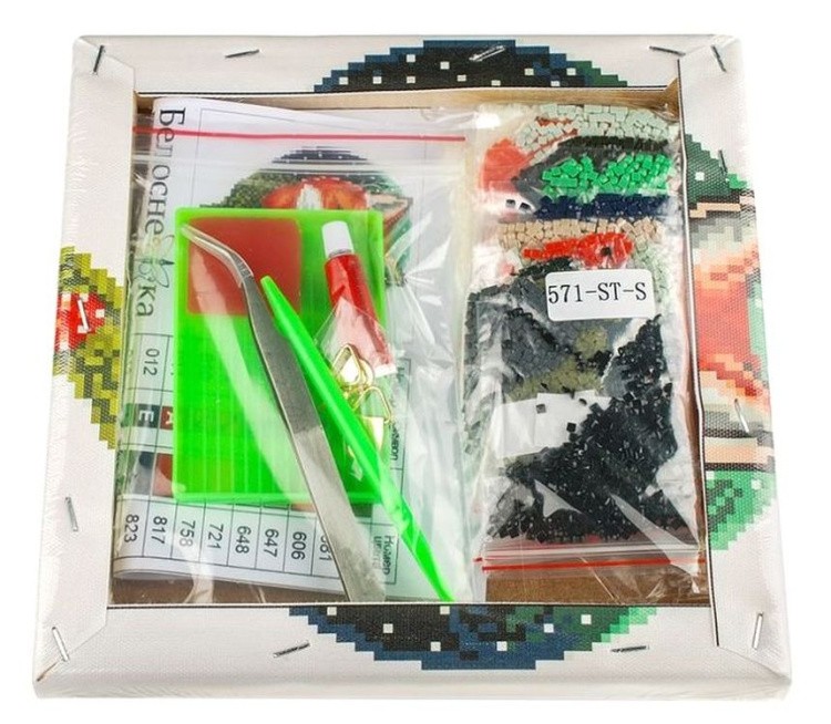 Алмазная вышивка «Дядушка лис» — картинка 4