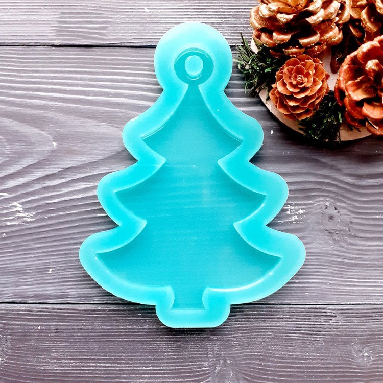 Ёлочка, модель №2 - Силиконовый молд MyMold — картинка 3