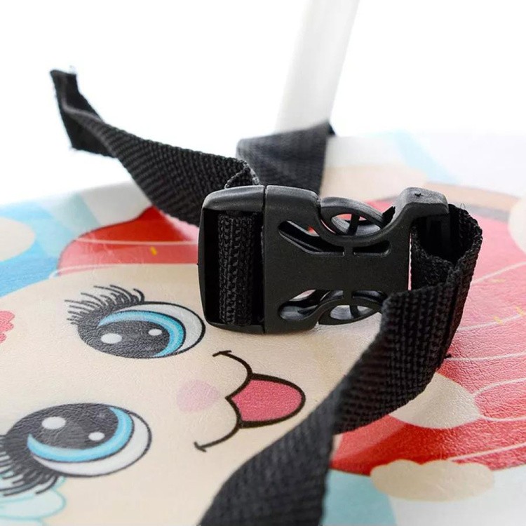 Снегокат детский 111 Mobile с ручкой (Зайка) — картинка 7