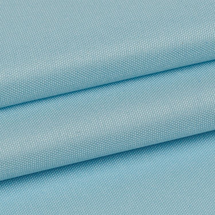 Ткань курточная Дюспо 240T, с пропиткой, PU MILKY, 1 м х 150 см, 80 г/м², цвет: голубой, TBY — картинка 3