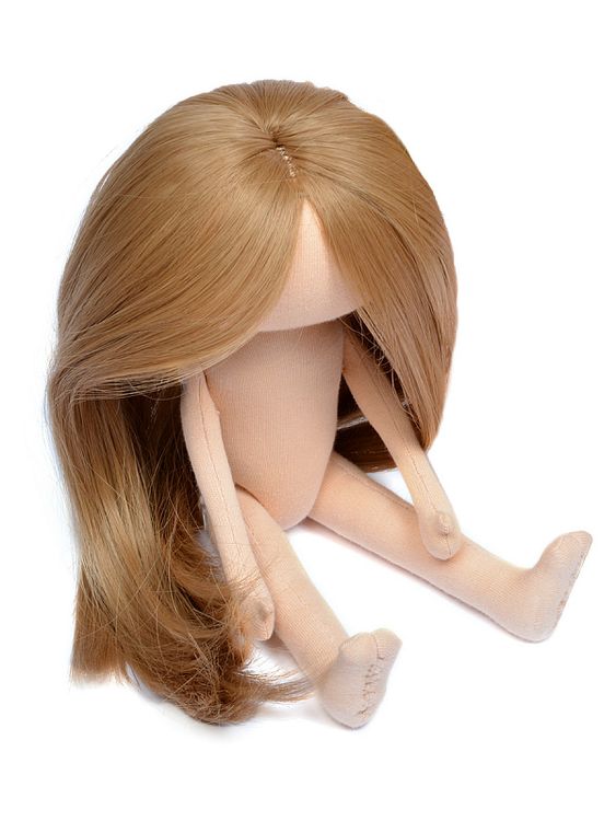 Ткань трикотаж 98% хлопок 2% эластан, 185х100 см, цвет: 72 бежевый, TBY — картинка 4