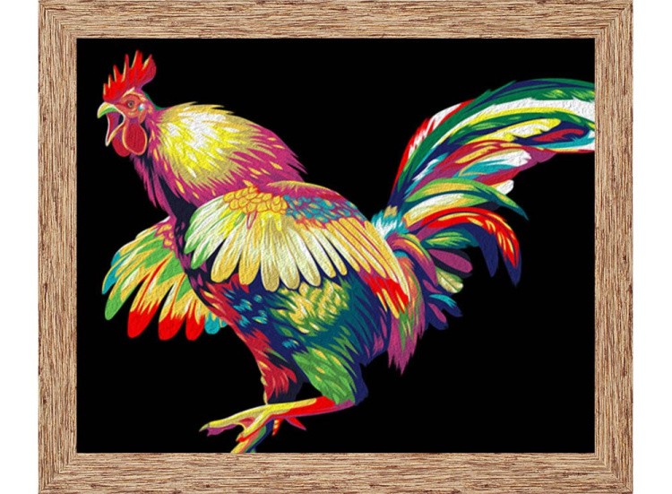 Картина по номерам «Вестник зари» — картинка 3