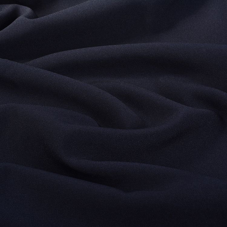 Ткань Креп, 3 м, ширина 150 см, цвет: 36 темно-синий, TBY — картинка 3