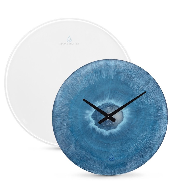 Силиконовый молд - Часы, d 27см, 1 шт. — картинка 2