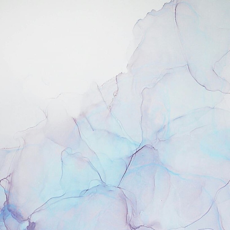 Алкогольные чернила детский голубой 15 мл, Kamenskaya Ink — картинка 2