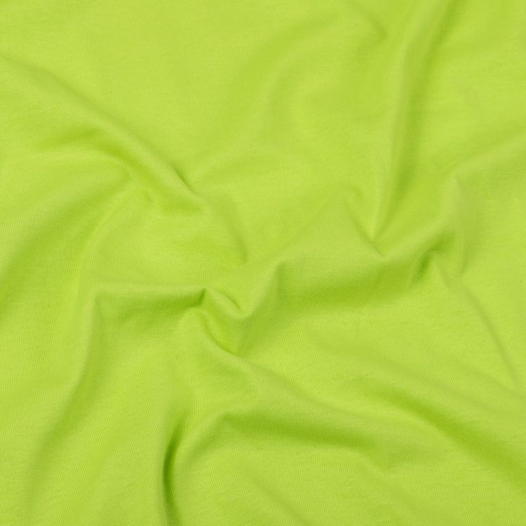 Ткань трикотаж Кулирка, опененд, 10 м x 200 см, 145 г/м², цвет: салатовый, TBY — картинка 2