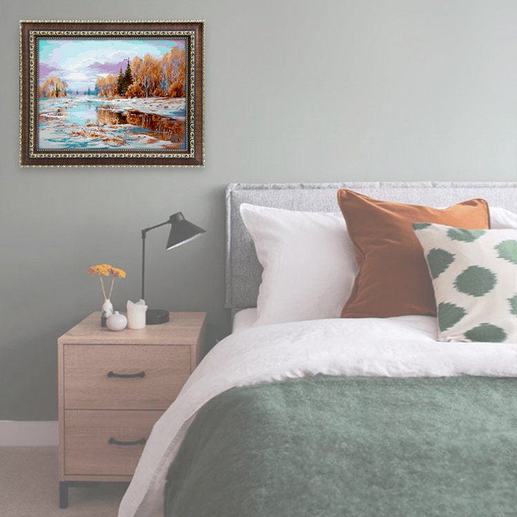 Картина по номерам «Весна» — картинка 6