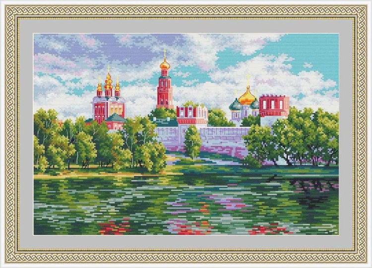 Набор для вышивания «Новодевичий монастырь» — картинка 2