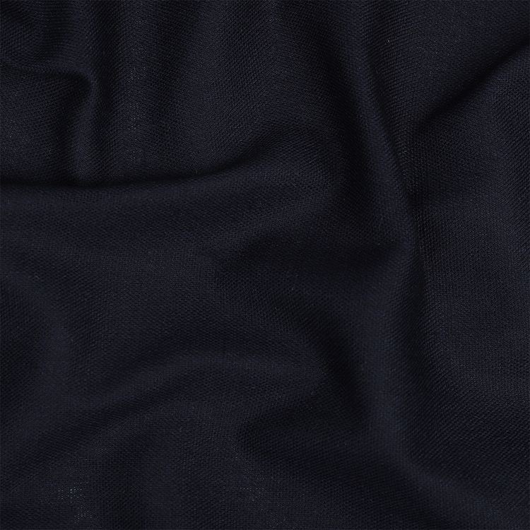 Ткань льняная, 10 м x 140 см, 185 г/м², цвет: темно-синий, TBY — картинка 2