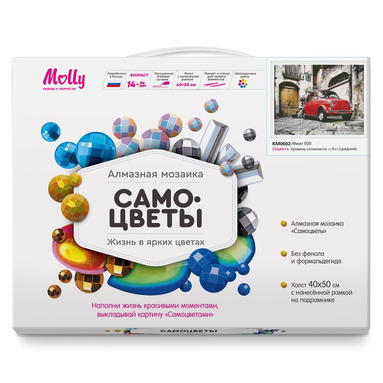 Алмазная вышивка «Фиат» — картинка 2