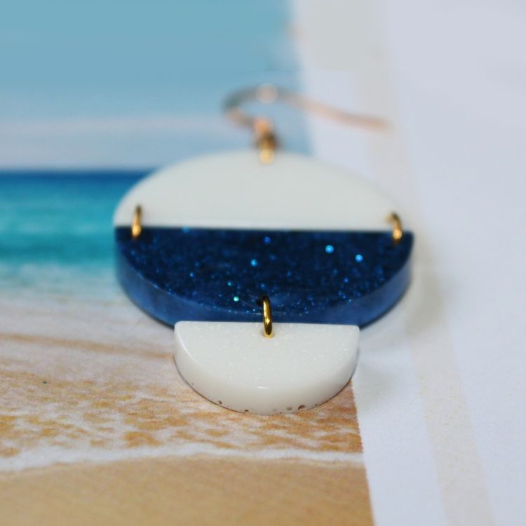 Набор для создания украшений из эпоксидной смолы «Серьги #2», FancyOn — картинка 9