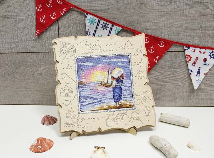 Рамка «Карта», средняя, 15x15 см — картинка 2