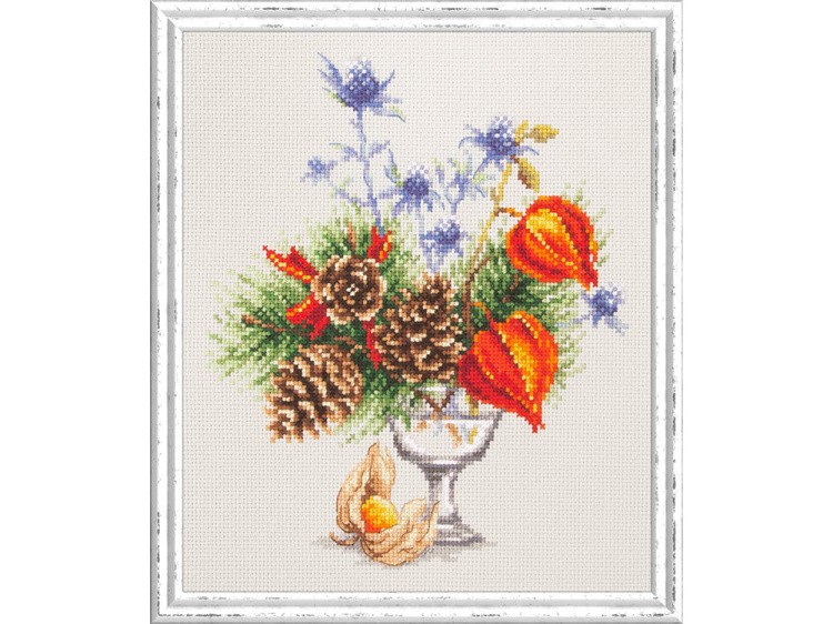Набор для вышивания «Зимний букетик» — картинка 2