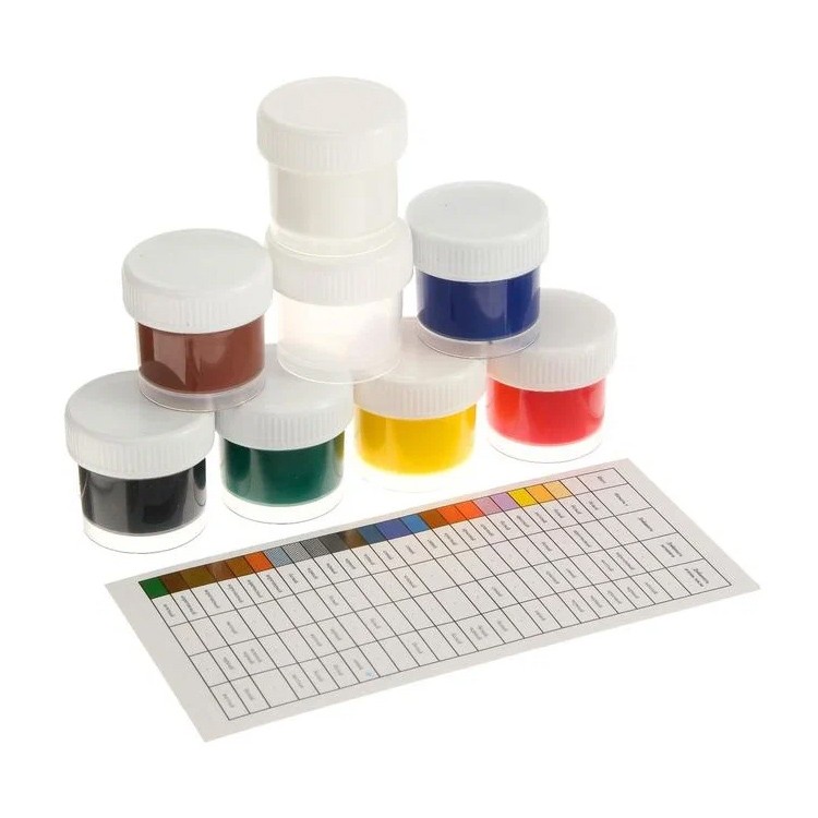 Набор жидкой кожи LIQUID LEATHER 7 шт. по 17 мл, цвет: ассорти — картинка 4