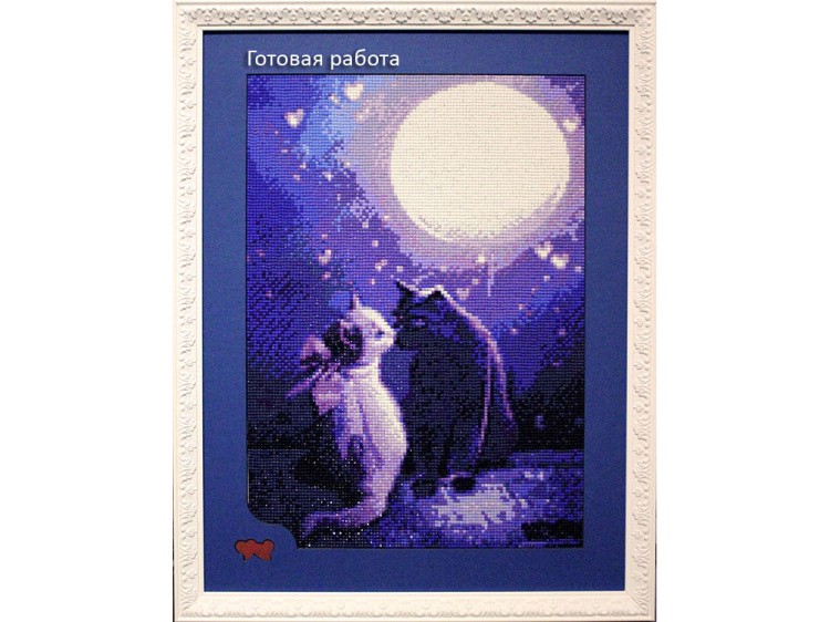 Алмазная вышивка «Мартовские коты» — картинка 3