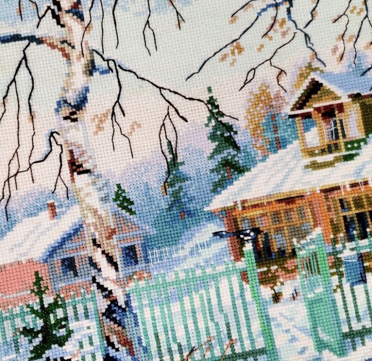 Набор для вышивания «Зимний день» — картинка 3