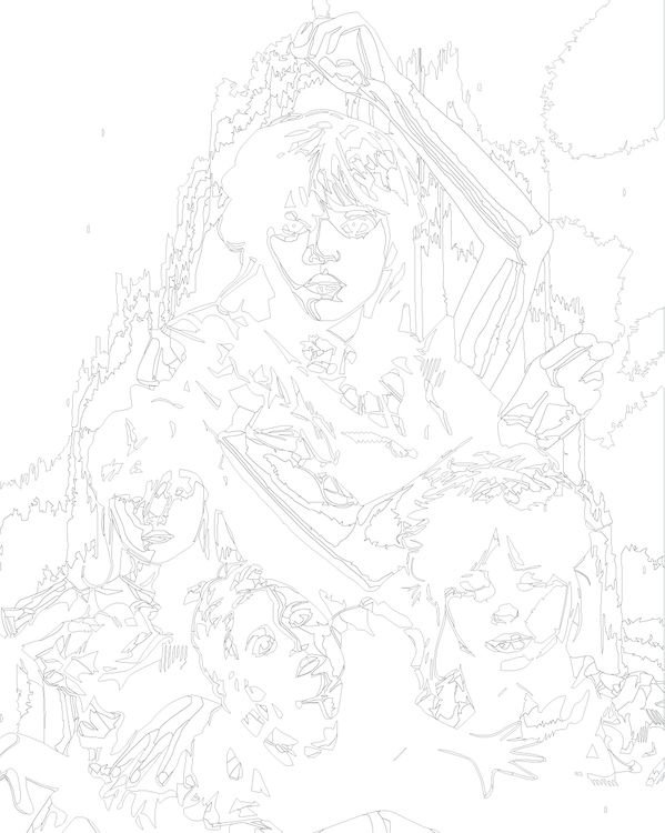 Картина по номерам «Wednesday Уэнсдей Аддамс: Танец на балу 5» — картинка 2