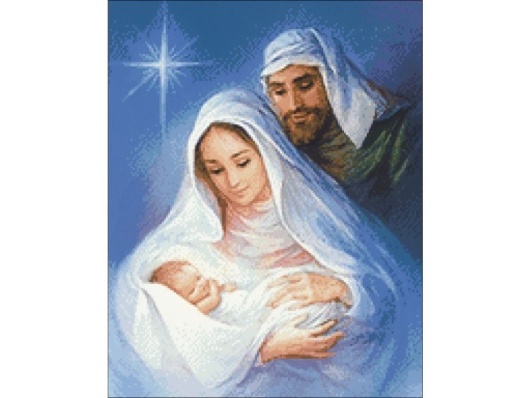 Алмазная вышивка «Рождество Христово» — картинка 2