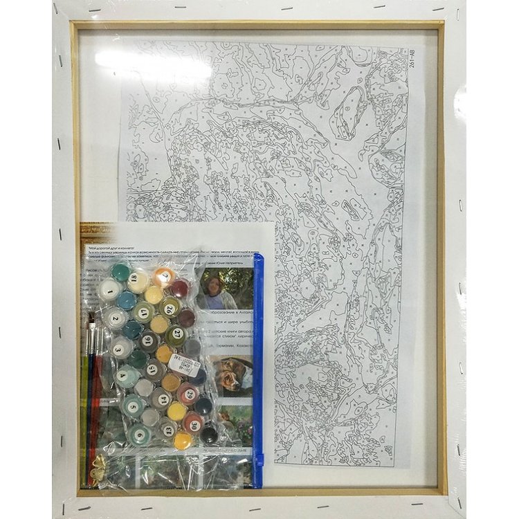 Картина по номерам «Ирбис» — картинка 3