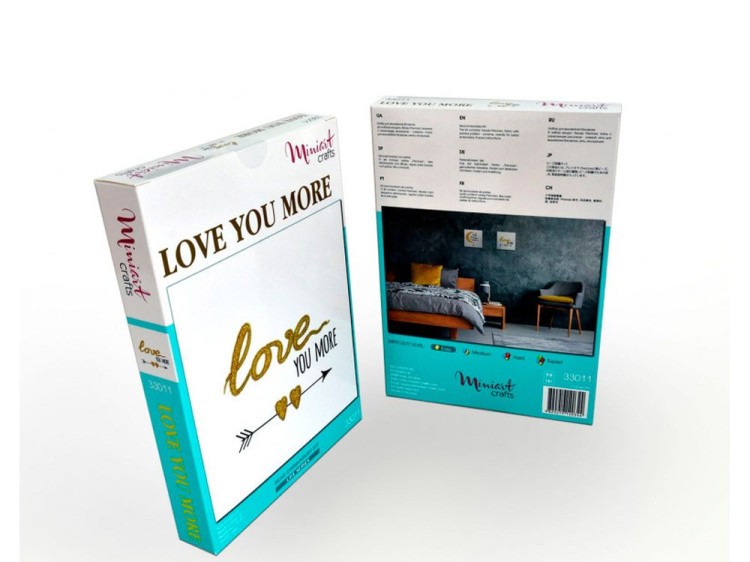 Набор вышивки бисером «Люблю Тебя Больше» — картинка 5