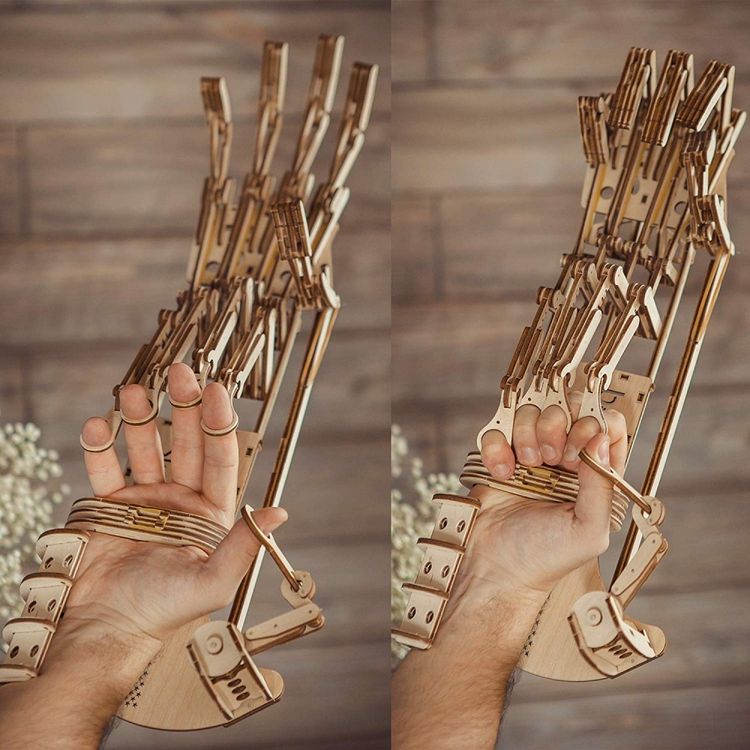 Конструктор из дерева «Экзоскелет Рука», Wood Trick — картинка 5