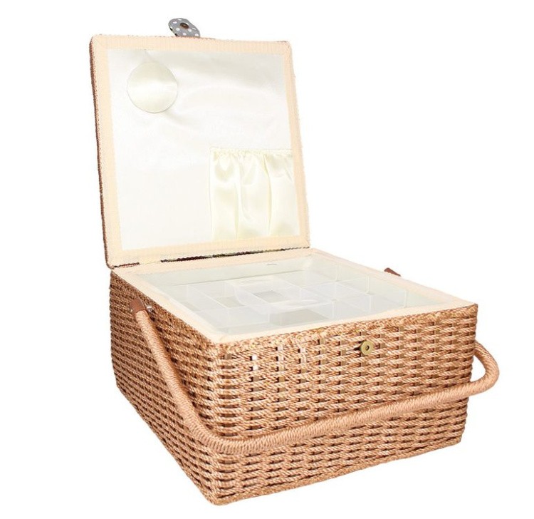 Шкатулка для швейных принадлежностей «Ирисы»   — картинка 3