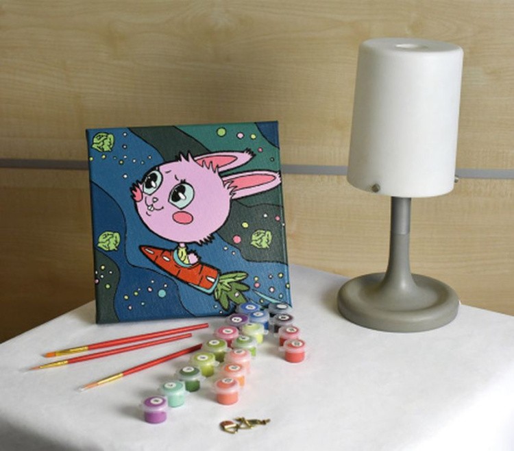 Картина по номерам «Космическая капуста» — картинка 2