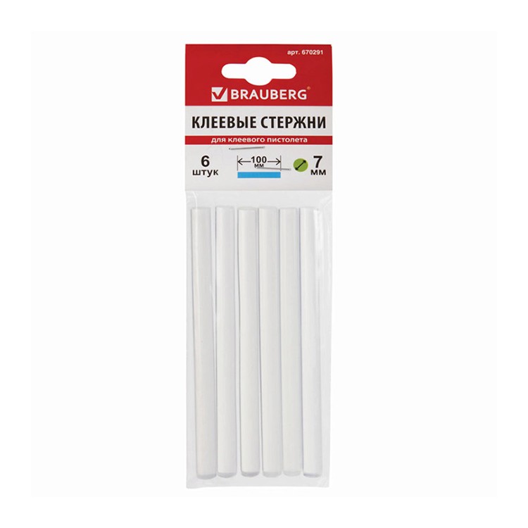 Набор стержней для клеевого пистолета (6 шт.) — картинка 2