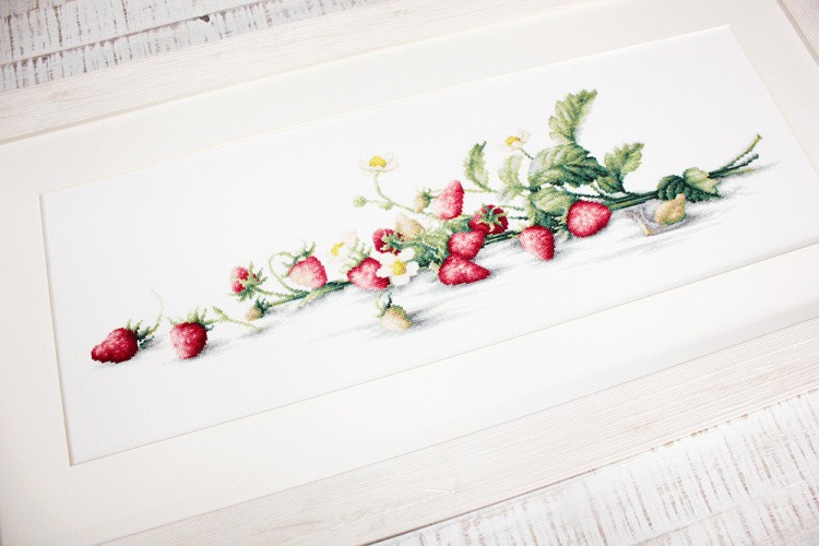 Набор для вышивания «Этюд с земляникой» — картинка 2