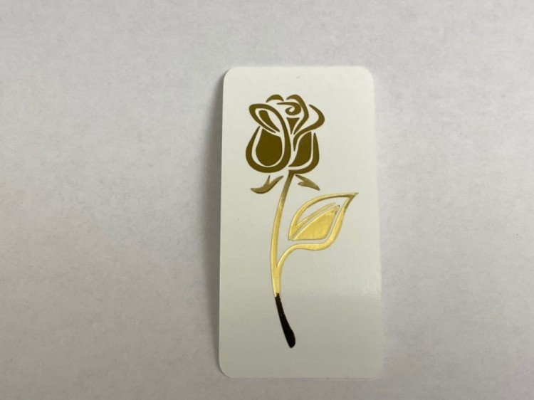 №32 Наклейка (золотые ) Sticker, Art Blong — картинка 2