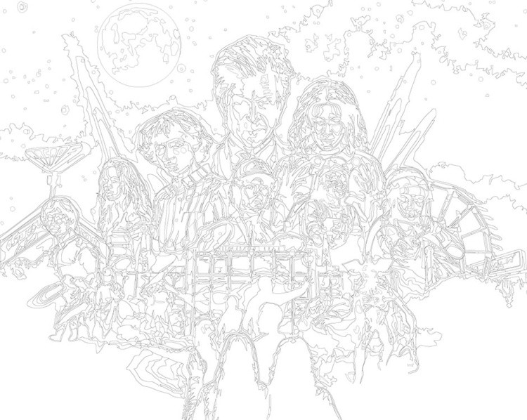 Картина по номерам «Очень странные дела ОСД: Герои арт 40x50» — картинка 3