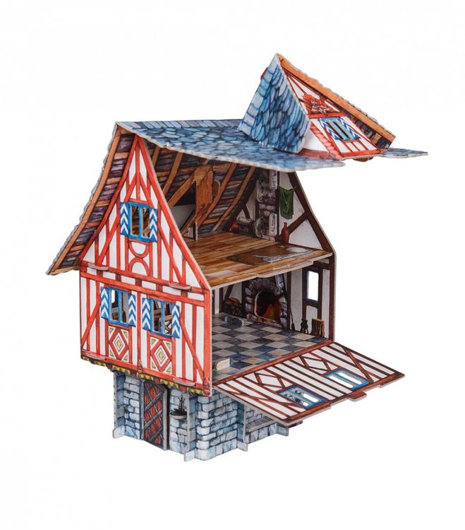 Сборная модель из картона «Дом купца» — картинка 2